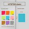 Custom Waterproof Multi-Color Thermal Paper Label: Oil-Proof, Self-Adhesive & Barcode-Ready