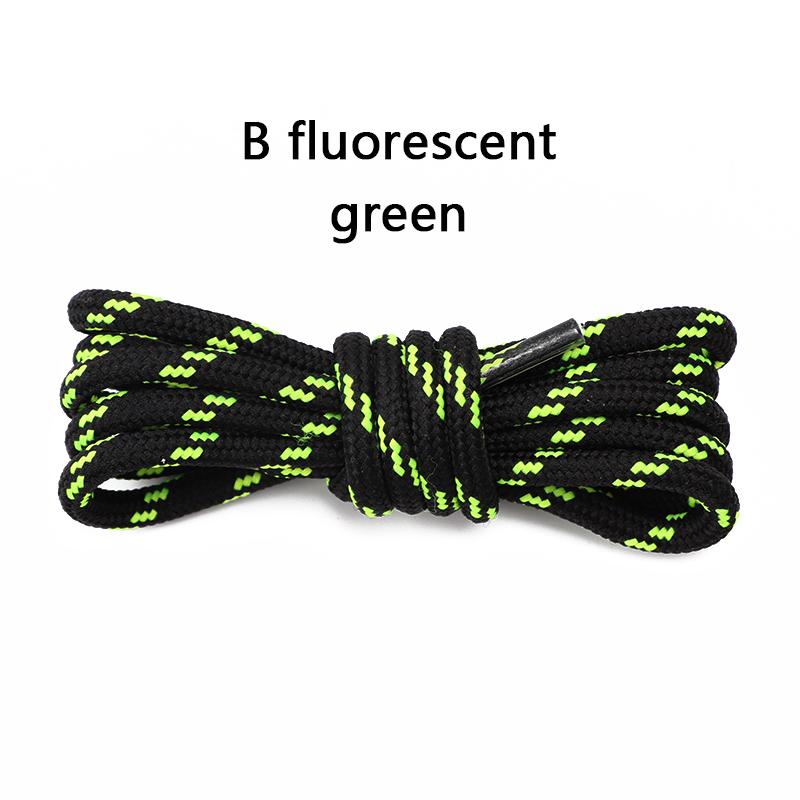 1Pair Round Shoelaces Outdoor Hiking Sports Shoe Laces Kids Sneakers Shoelaces Length 100/120/140/160CM Lacets Baskets 19 Colors