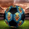 1PC Villarreal football size 5 soccer ball PrahaIndoor Soccer Ball Colorful All Ages Machine Stitched PVC Competition Ready Durable High-Bounce