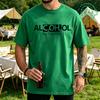 Alcohol Humor Fashion Tshirt For Unisex Funny Design Graphic Y2k Tops Summer Short Sleeve Tees Gift For Drinking Lover Clothing