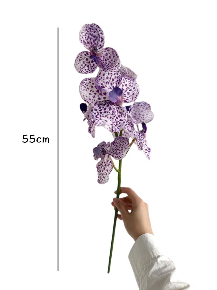 

Орхидея Искусственный Цветок Фиолетовая Орхидея-Бабочка Цветок Поддельный Фаленопсис Цветочная Композиция Украшение Дом Гостиная Свадьба