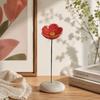 3pcs Ceramic Bee Butterfly Water Dispenser Colorful Artificial Flower  Garden Stake