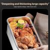 Food Storage Containers with Lids Airtight Food Grade 316 Stainless Steel Large Capacity Leakproof Kitchen Storage Container