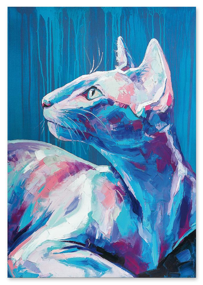 Poster Portrait Cat Picture