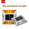 Borne de route LED solaire en aluminium: Éclairage de route réfléchissant étanche IP68