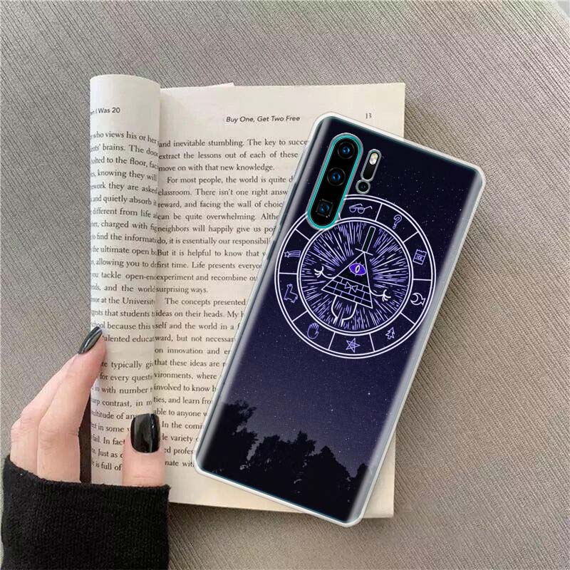 Bill Cipher Phone Case For Huawei P50 P10 P20 P30 P40 Pro Cover Mate 40 30 20 10 Lite Capa Shell