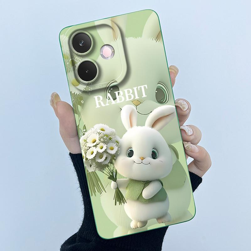 For Oppo A5 Pro 5G Phone Case Cute Panda Back Cover For Oppo A 5 Pro 2025 Full Protection Soft Liquid Silicone Anti Drop Housing