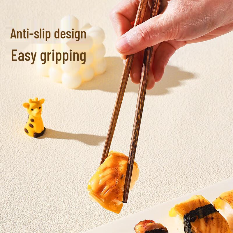 maxcook Natural Wood Chopsticks