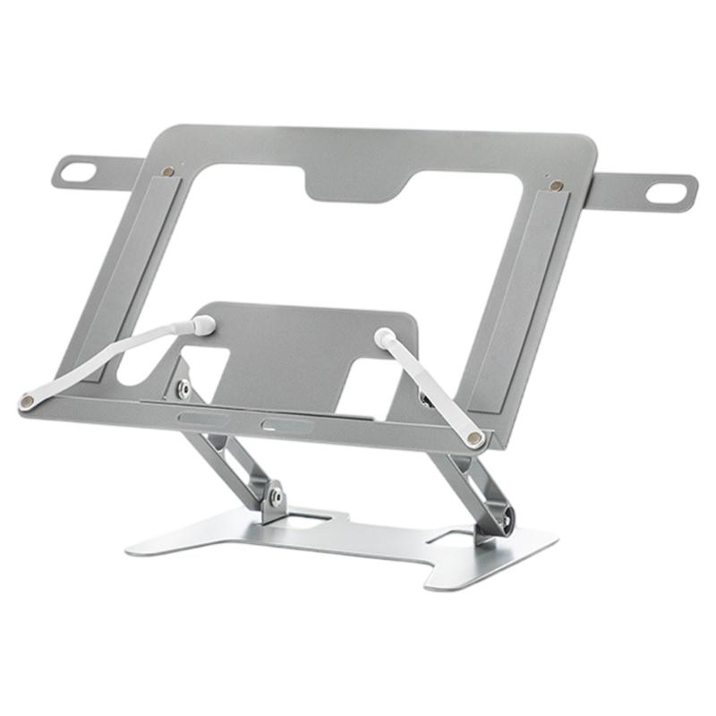 Extendable Metal Reading Stand Adjustable Textbook Stand Folding Textbook Stand with Page Clips for Textbook Music Score серый