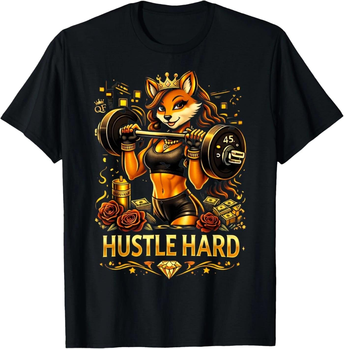 Hustle Hard Unisex T-Shirt S