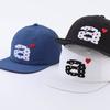 New Korean a Love Embroidery Quick-drying Flat-brimmed Baseball Cap Children's Summer Face Small Sunscreen Cap
