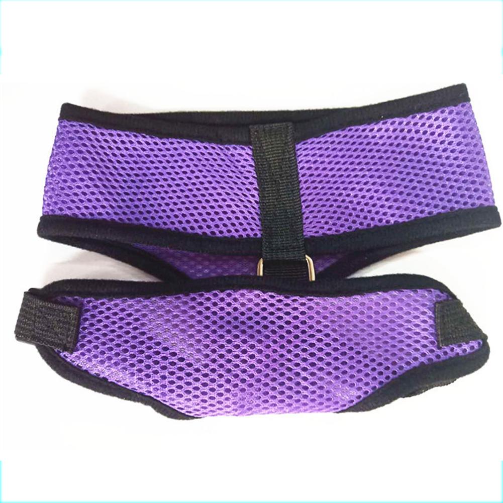 

Регулируемый жилет для собак, нагрудный ремень для домашних животных, мягкий дышащий нейлоновый сетчатый жилет, ремень для дрессировки домашних животных, аксессуары для домашних животных XL фиолетовый