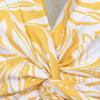 Two-tone Yellow Crop Top Timea Woman LA PETITE ETOILE