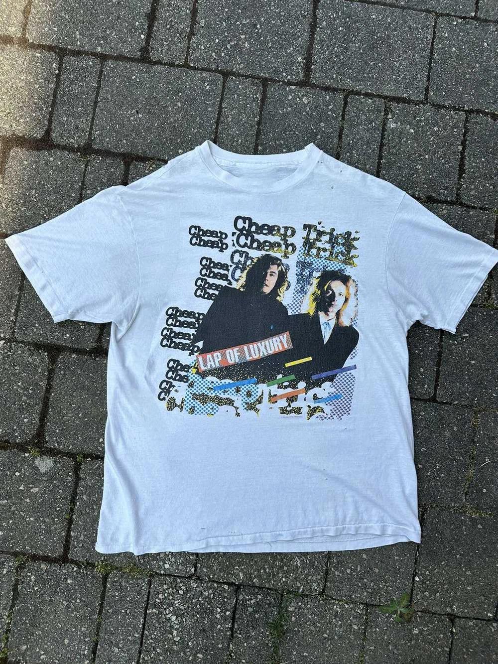 

Cheap Trick Band 100% Cotton T-shirt Mens Tees Top S to 5XL 2F1110 S