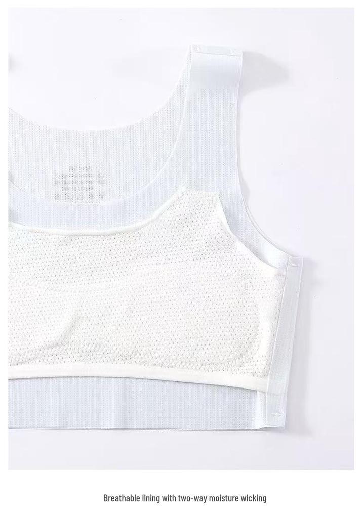 Tween Girls' Training Bra & Vest Set for Ages 10-14