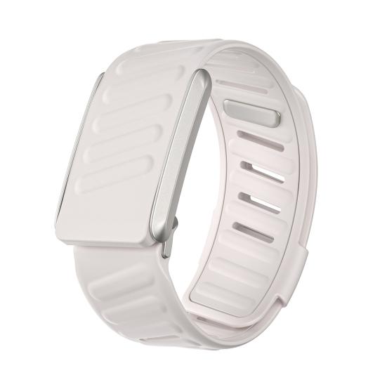 

Силиконовый ремешок для часов, водонепроницаемый, мягкий, дышащий, легко чистится, спортивный браслет, сменные детали для часов для Whoop бежевый