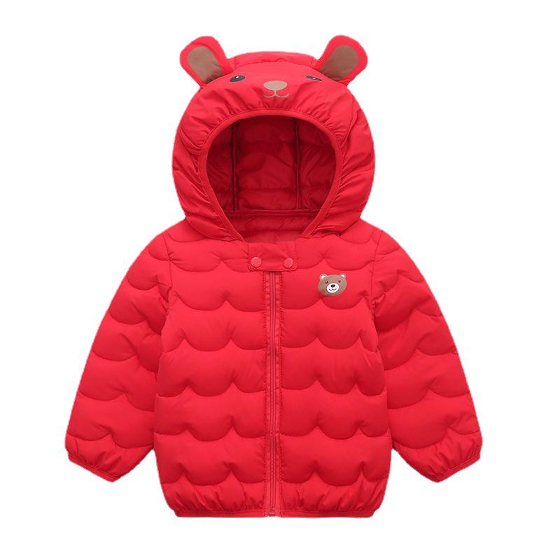 2025 Autumn/Winter Kids' Down Cotton Jacket: Short, Thickened Coat for Boys & Girls
