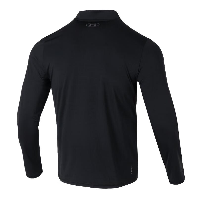 Under Armour Knitted Sports Comfortable Casual Jacket Men Jackets Black 1390051-001