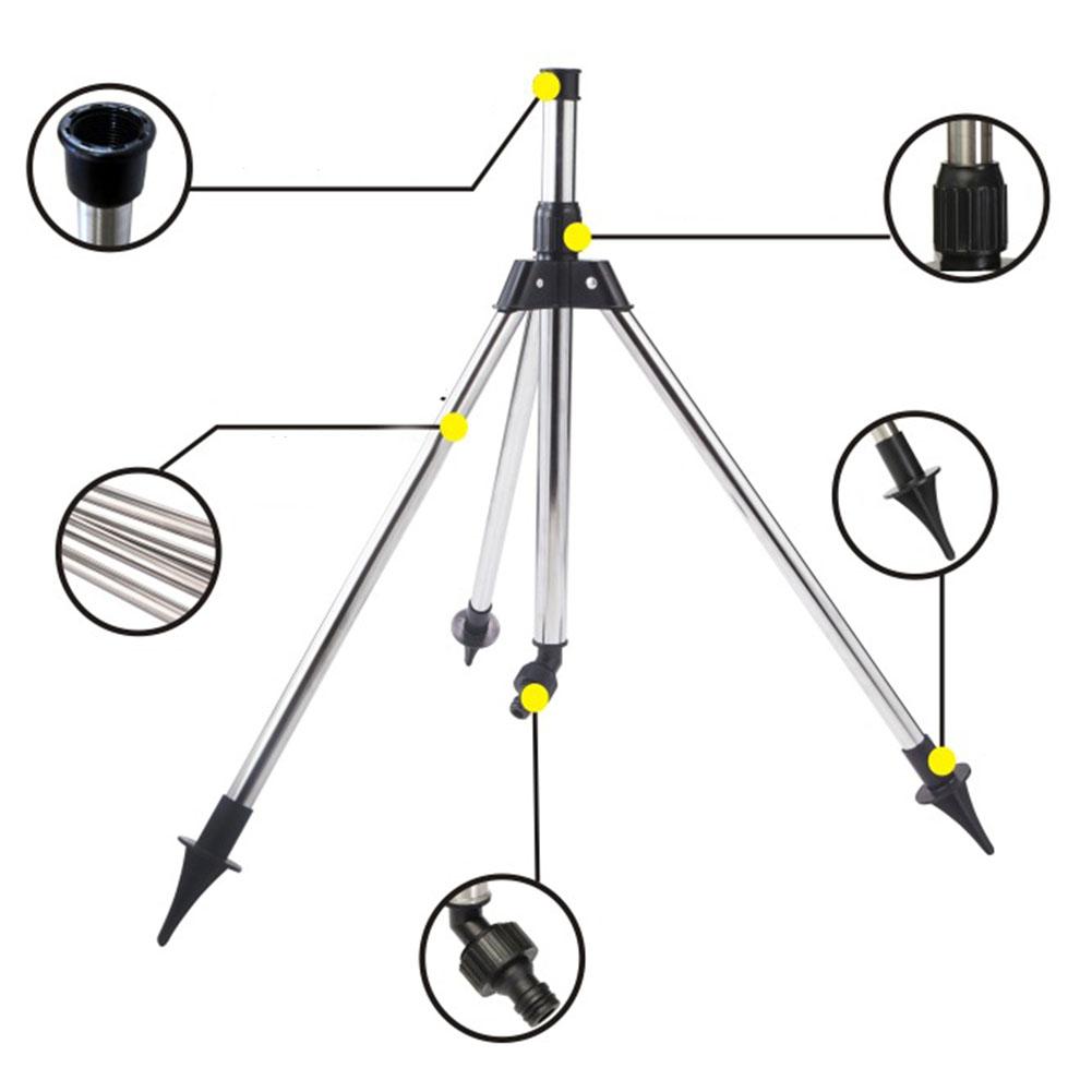 

450 M Water Coverage Adjustable Height Sprinkler Quick Connection Water Inlet Robust Construction Watering System As Picture China Mainland