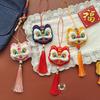 Chinese Style Lion Dance Tassels Pendant Awakened Lion Horse Mascot Plush Doll  Girls
