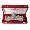GIFT Silver Musical Ganesh God Idol | Happy Birthday Printed Box | Carry Bag