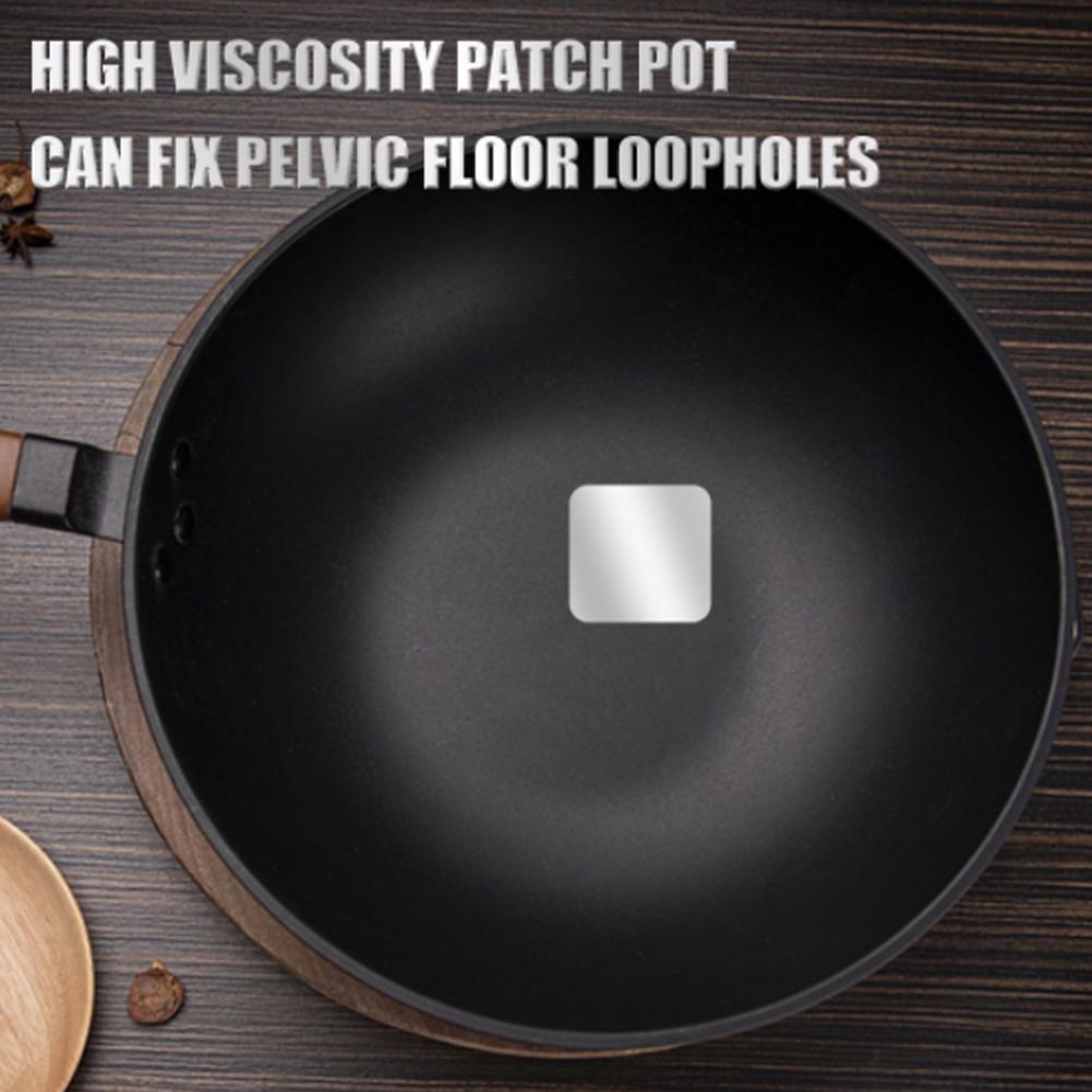 Aluminum Foil Cauldron Patch High Temperature And Fire-resistant Cauldron Pot Hole Repair Subsidy Patch Repair Artifact