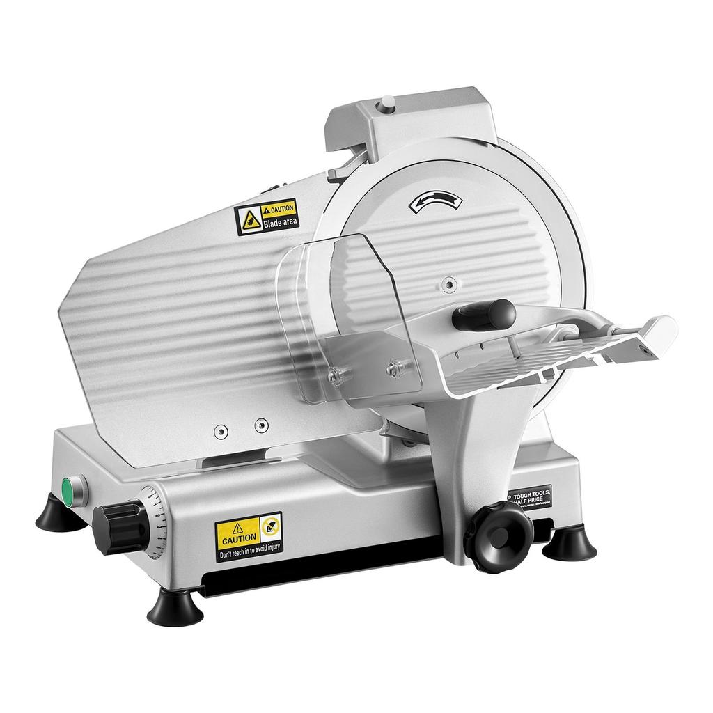 Meat Slicer 180W 10 Inch Electric Deli Food Slicer for Meat Bread Cheese
