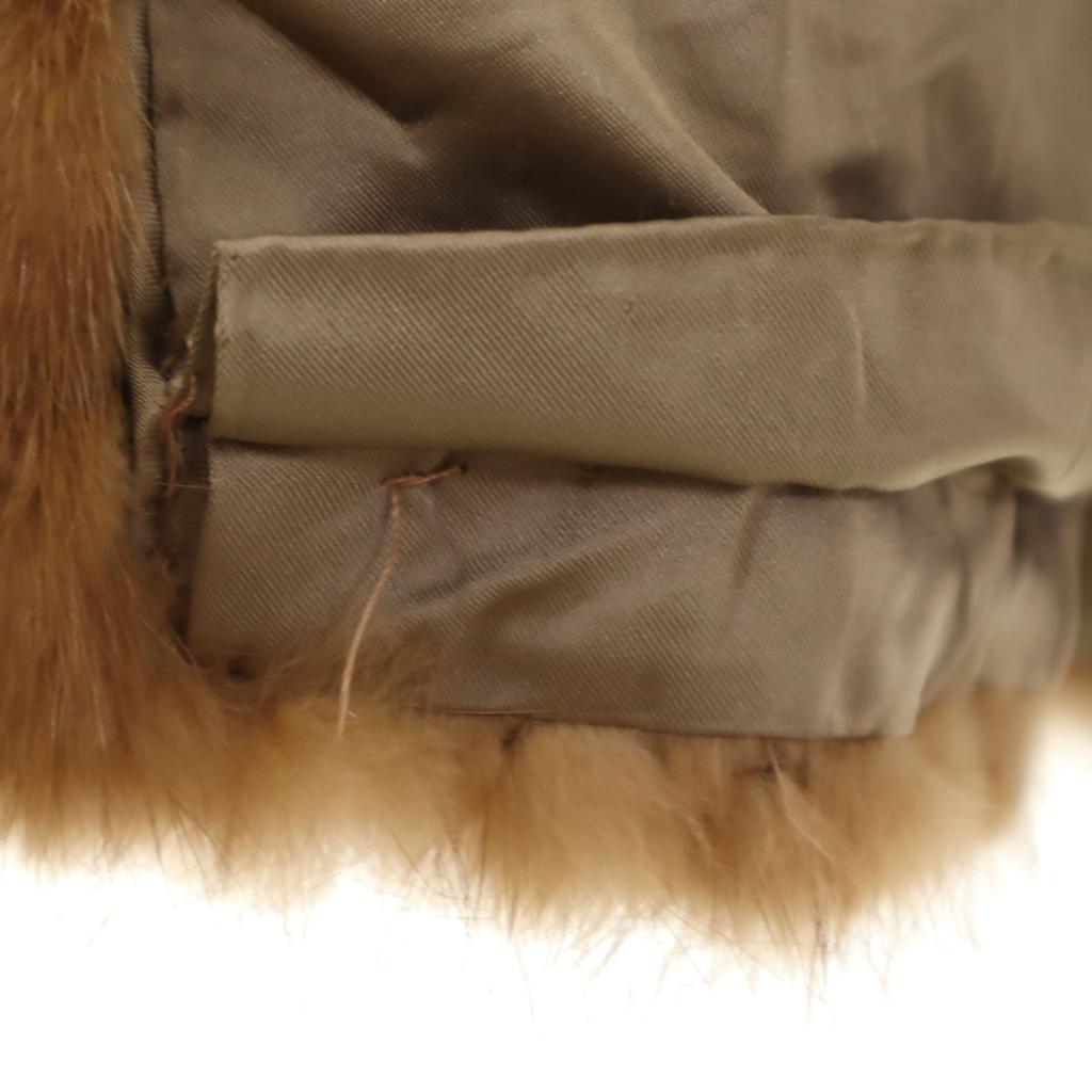 Moon Bat Fur Fur coat 11 Camel Women Used