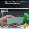 Fish Tank Dirt Removal Magic Polishing Board, Double-Sided Green Polishing Stick, Cultural Play Walnut Polishing Block