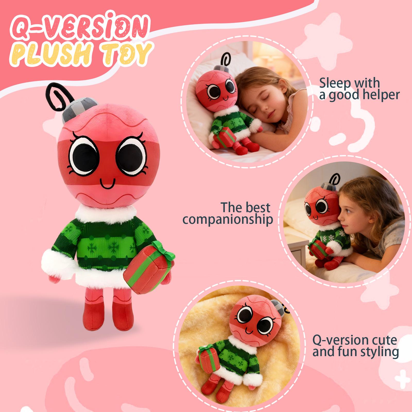 Плюшевая кукла, Игрушка в подарок, Мультфильм, Детская тряпичная кукла, Детская подарочная подушка one size розовый