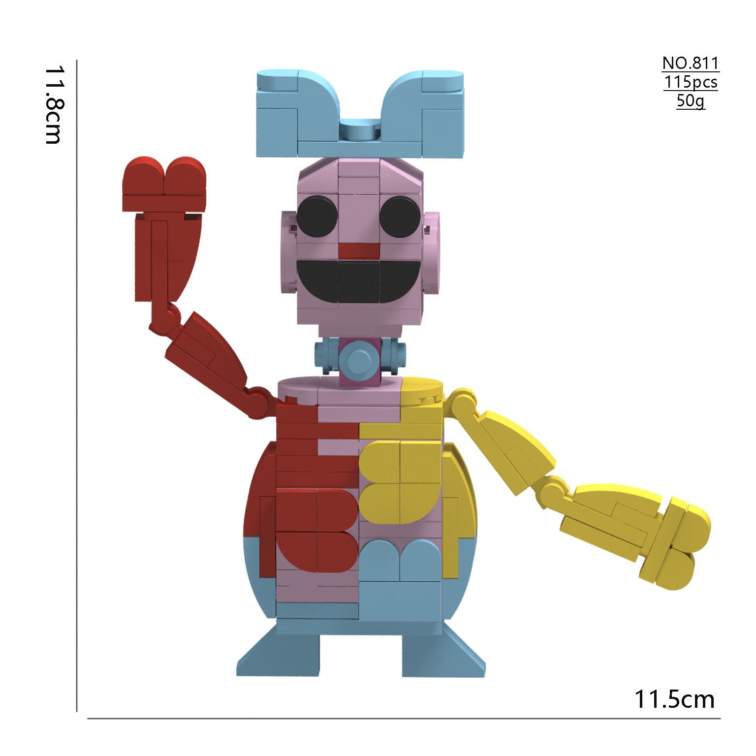 

New Prototypes Lily Lovebraids Building Block Model Toy Game 5 Character Series Building Block Bricks Model Toy Gift For Kid