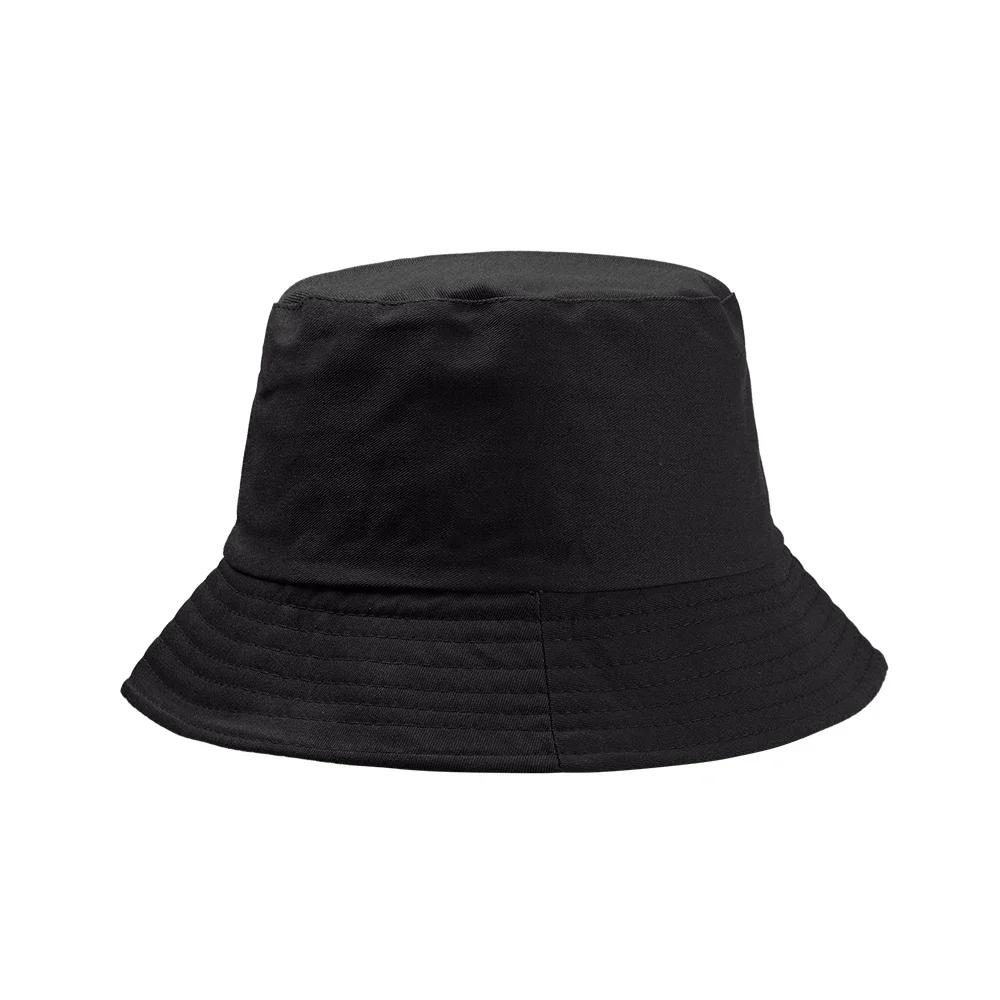 Fashion Denim Washed Bucket Hat Retro Foldable Fisherman Cap Cotton Casual Sun Hat Summer Outdoor Sunscreen Cap for Women Men