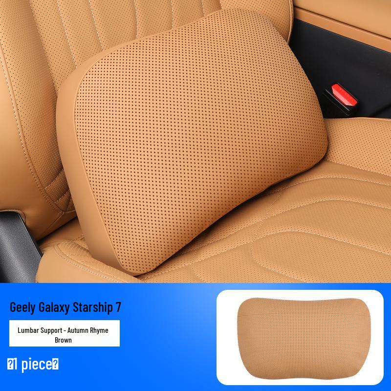 Luxury Neck and Lumbar Support Pillow for Geely Galaxy Starship 7EMi - Car Interior Comfort