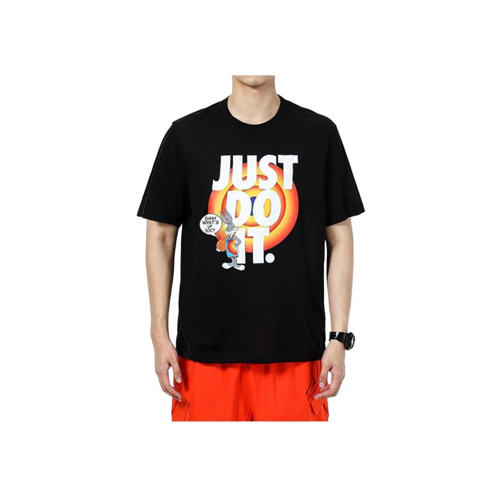 Nike Space Jam: A New Legacy Bugs Bunny Graphic Print T-Shirt Men Tops Black DH3830-010