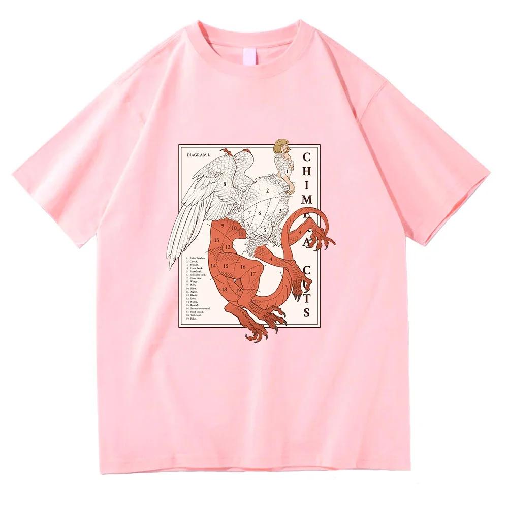 Delicious in Dungeon Falin Chimera Cuts Tshirt Fashion Women's Harajuku Marcille Chilchuck T-shirt Unisex Vintage T