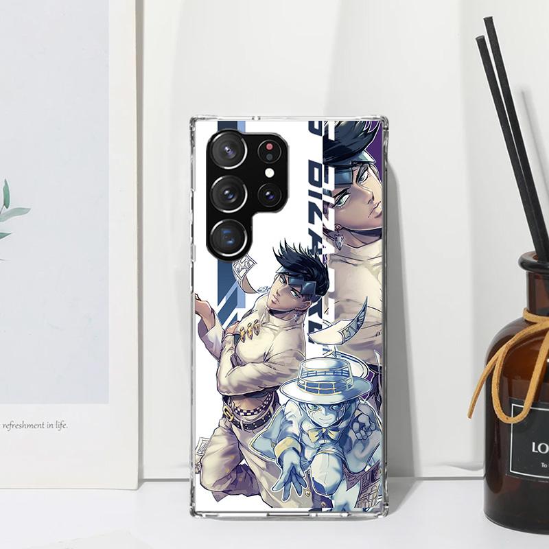JoJo Bizarre Adventure Anime Phone Case For Samsung Galaxy S26 S25 Edge S24 FE S23 S22 Ultra S21 Plus S20 + Art Fundas Back Cove