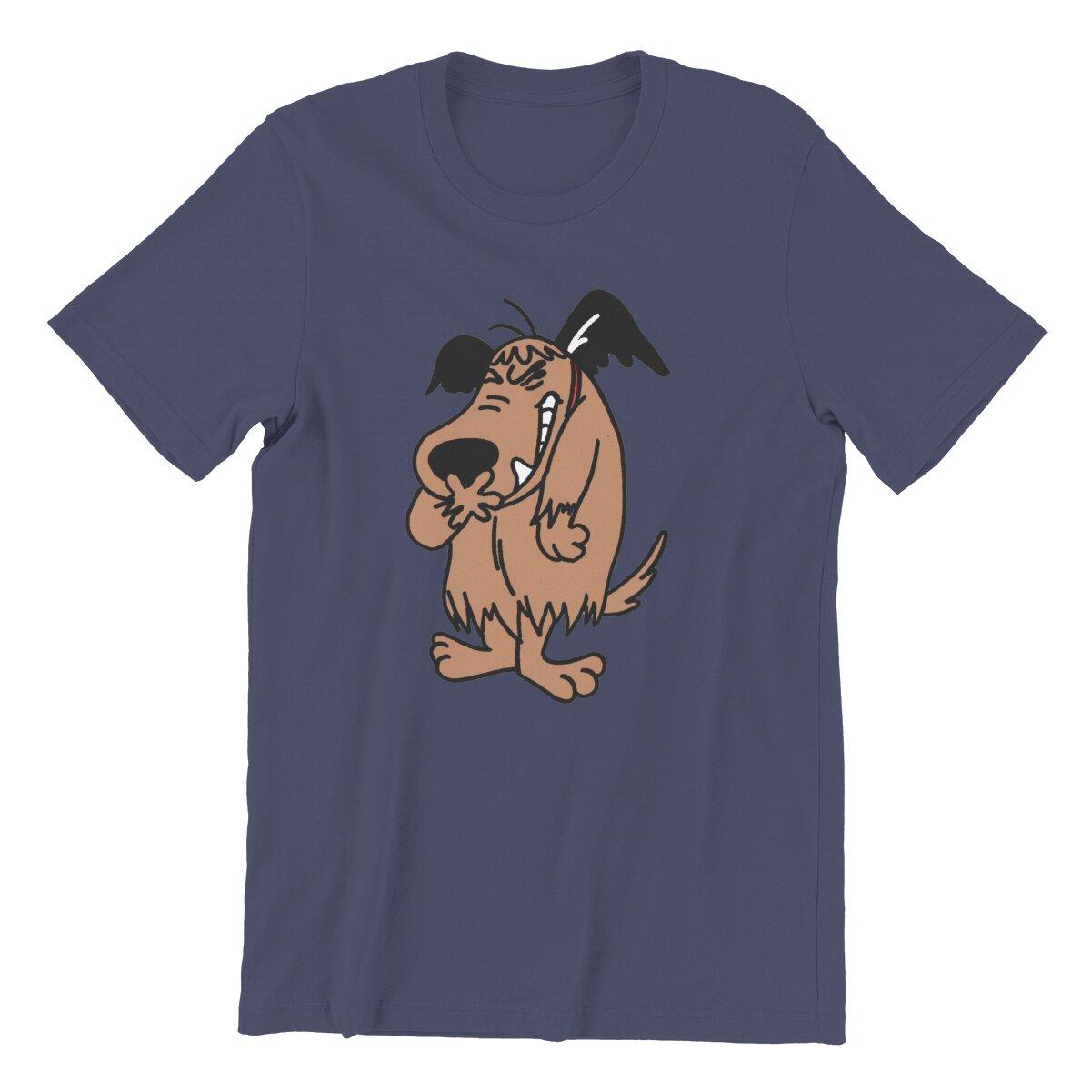 

Leisure Muttley Mutley Cartoon Laughing Laugh Dog T-Shirts Men O Neck Cotton T Shirts Short Sleeve Tee Shirt 6XL Tops XL