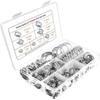 60PCS304 Stainless Steel American Throat Hoop Pipe Clamp Set 6mm-38mm Clamp Hoop Box