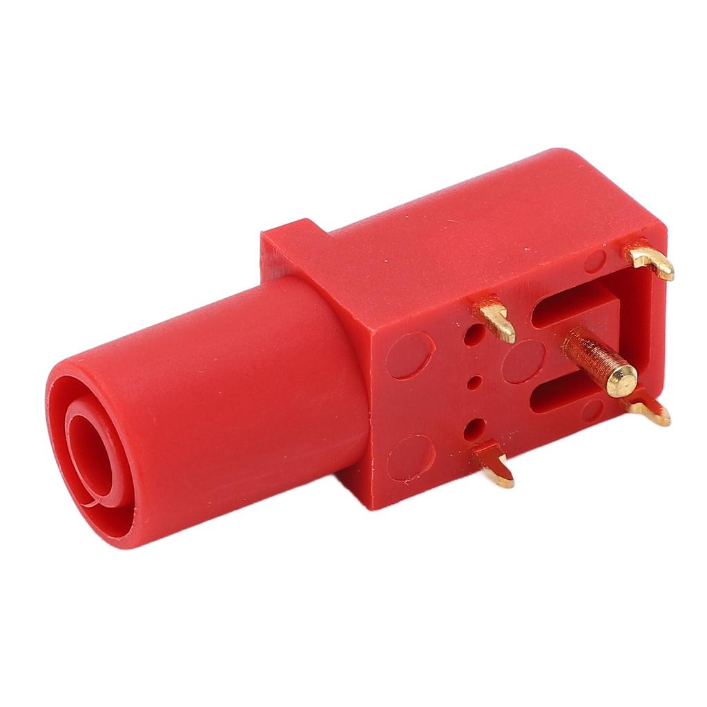 2pcs PCB Panel Socket 4mm Welded Type Good Electrical Conductivity Banana Socket for Multimeters Voltage Testing