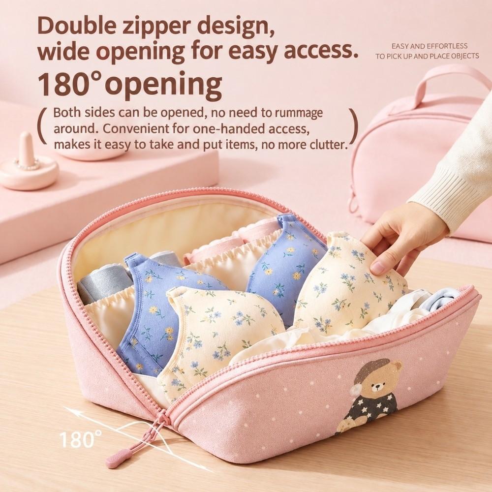 Compression Function Underwear Storage Bag Multi-purpose Travel Organizer  Travel Use
