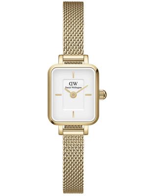 Dámské hodinky Daniel Wellington Quadro Mini 15 mm Dw00100725 + Krabička (Zw524A)