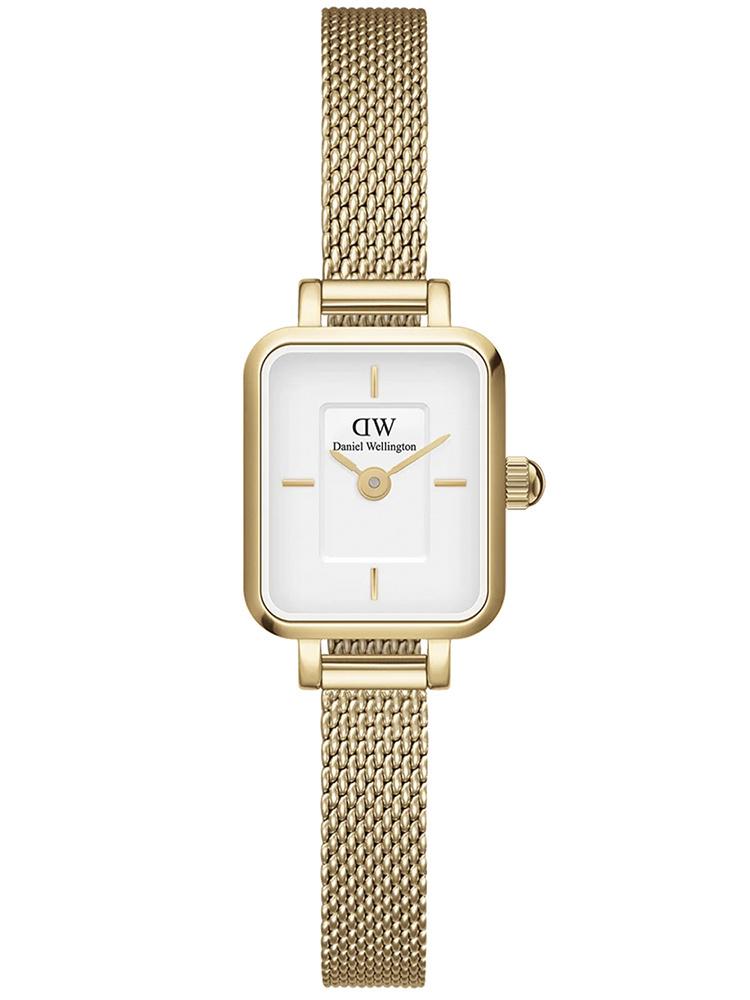 Dámské hodinky Daniel Wellington Quadro Mini 15 mm Dw00100725 + Krabička (Zw524A)