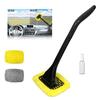 Manelord Car Interior Window 180 Wiper 2 Ergonomic Handy Car Mop Mop, Blades, Microfiber, Cloths, Grip,