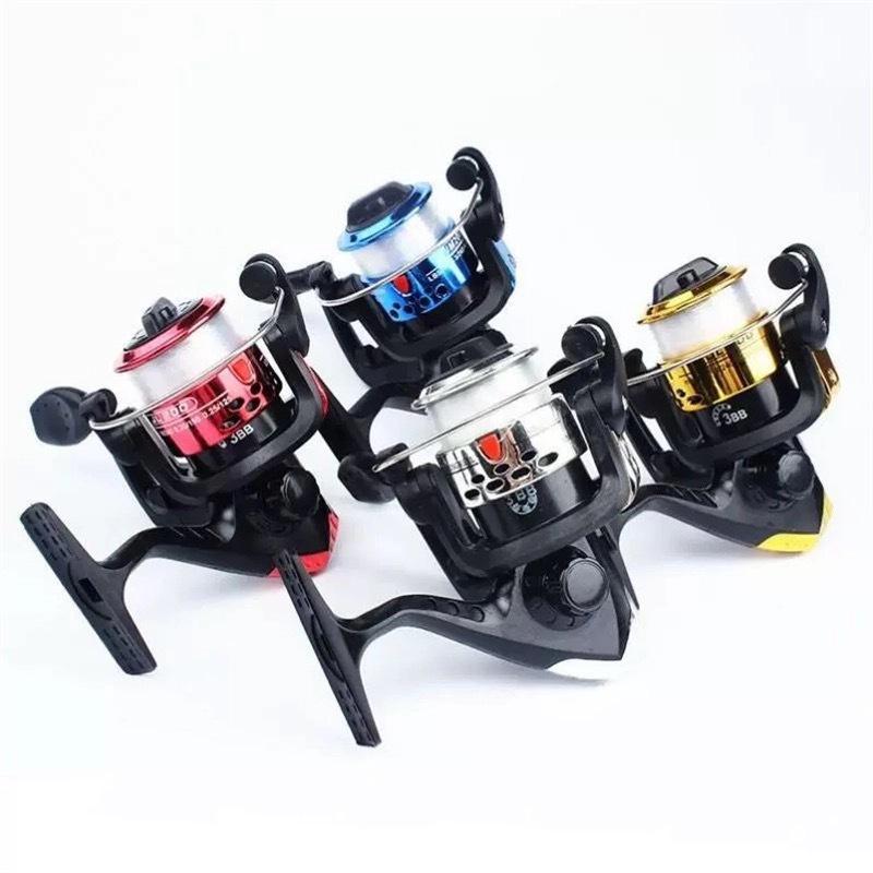 Mulinello da Spinning Modello 200 con Filo – Mulinello da Pesca Compatto per Canne da Mare e da Spinning