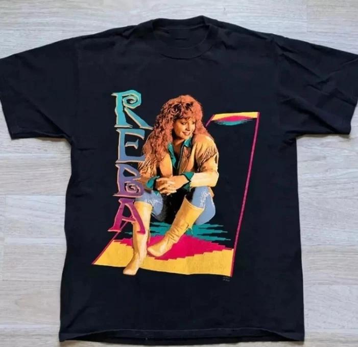 Reba Mcentire Shirt, Rebe Mcentire Portrait Vintage Shirt S