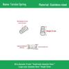 Stainless Steel Pagoda-Shaped Trapezoidal Compression Spring for Battery
