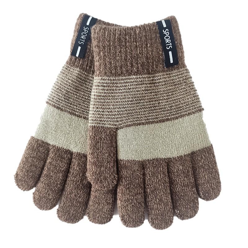 Newcomer Offer - Save 5 Yuan: Kids' Autumn/Winter Fingerless Knitted Velvet Gloves - Cute & Warm