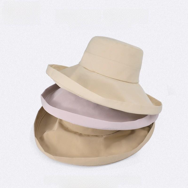 Polyester Wide Brim Sun Hat For Women With Sun Protection And Breathability Perfect For Spring And Summer Outdoor Activities