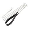 Sexy Necklace Collar Leather  Cosplay Heart Collars And Leash Set For Women Bondage Gothic Choker Accessories