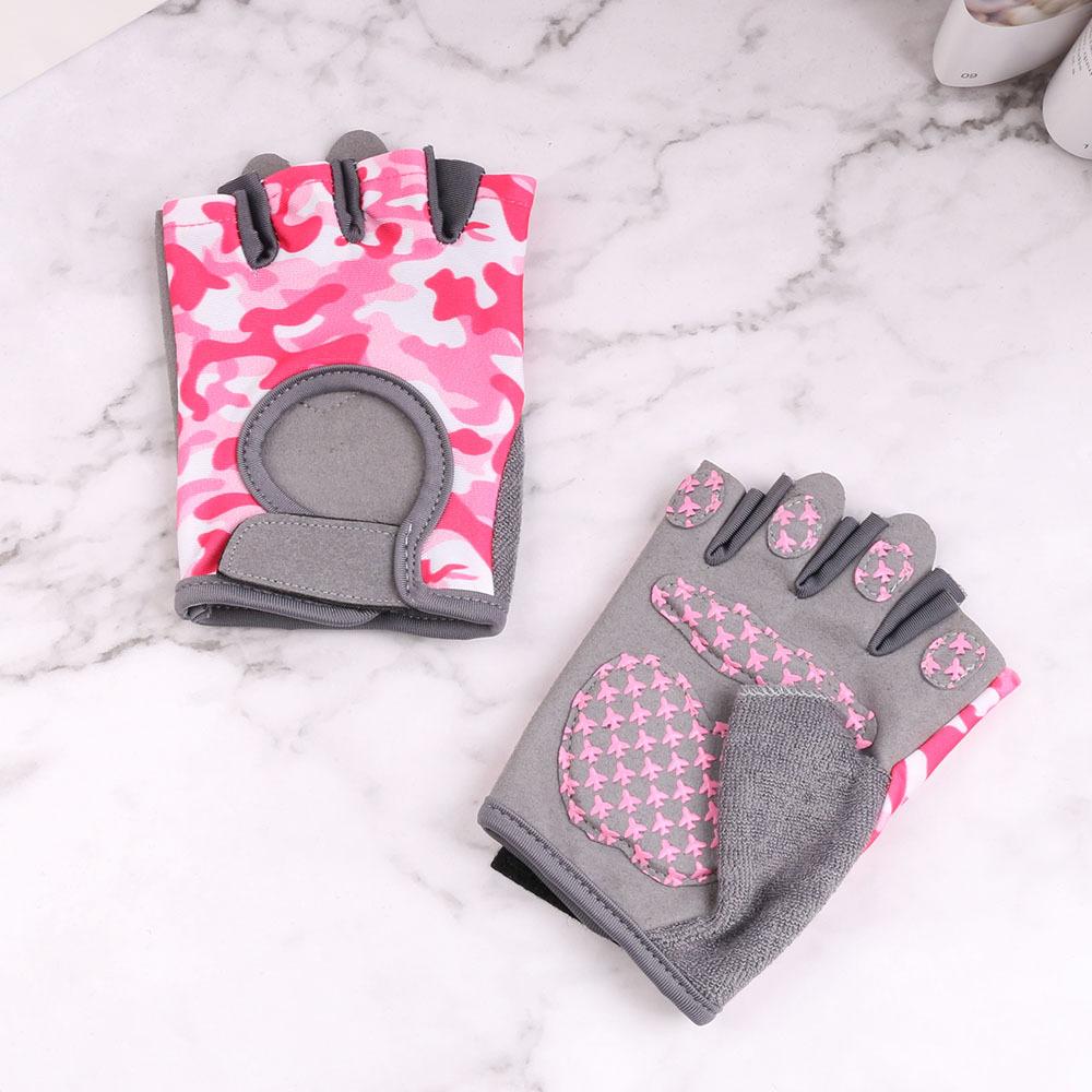 Children's Riding Half Finger Gloves Balance Bike Outdoor Shock Absorption Spring and Summer Thin Sliding Wheel Skating Sports Gloves